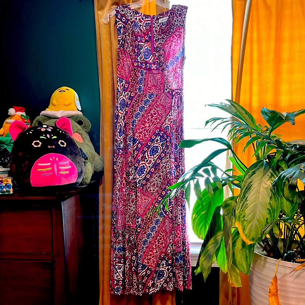 Favorite Paisley Boho Sundress by Calvin Klein